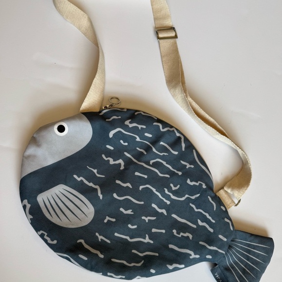 Blue Blowfish Crossbody Bag - Picture 2 of 9